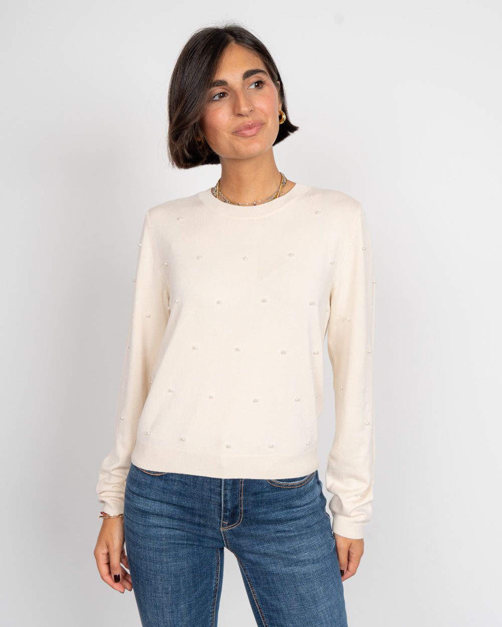 MAGLIONE GLORY BEIGE