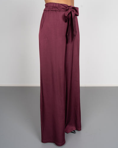 PANTALONE FERNANDA BORDEAUX 2