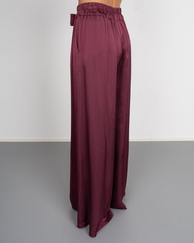 PANTALONE FERNANDA BORDEAUX 2