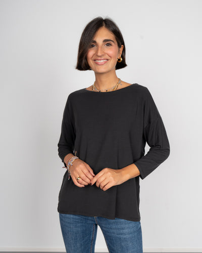 T-SHIRT AVA NERO