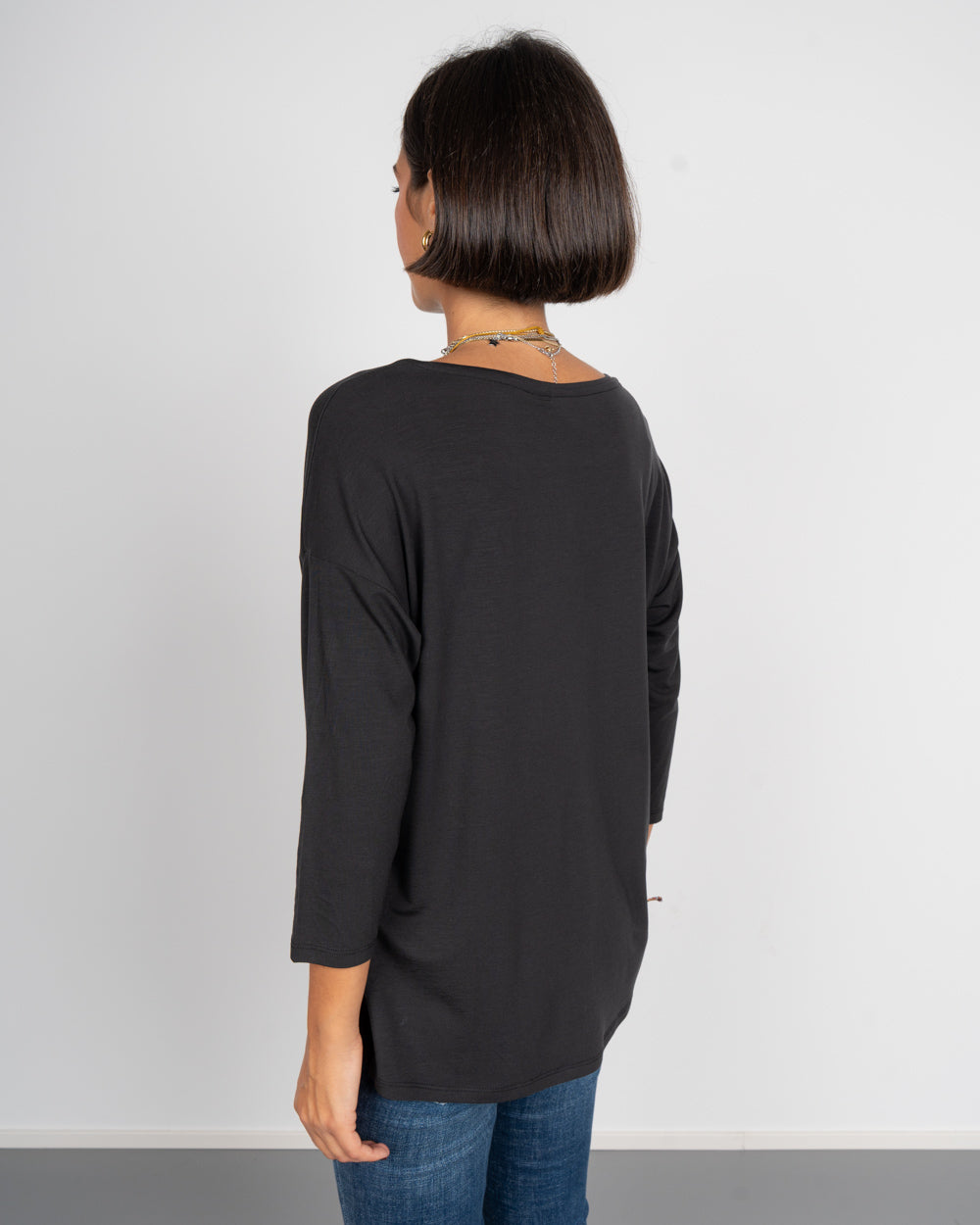 T-SHIRT AVA NERO