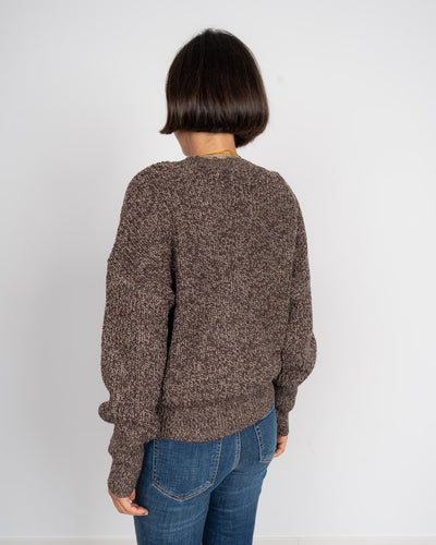 CARDIGAN LEA MARRONE
