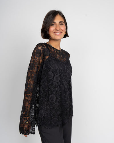 MAGLIA OLLINE NERO