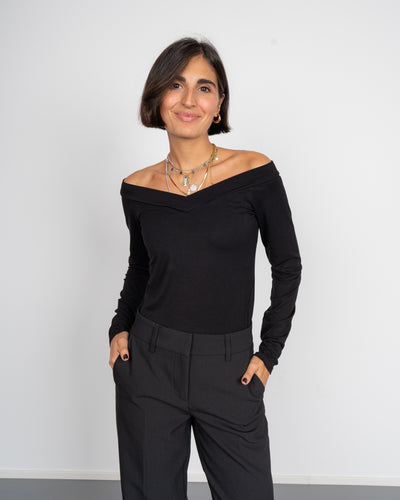 T-SHIRT MALIVA NERO