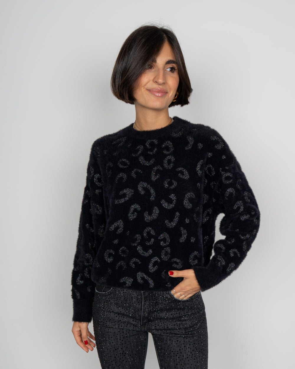 MAGLIONE FUTURA NERO