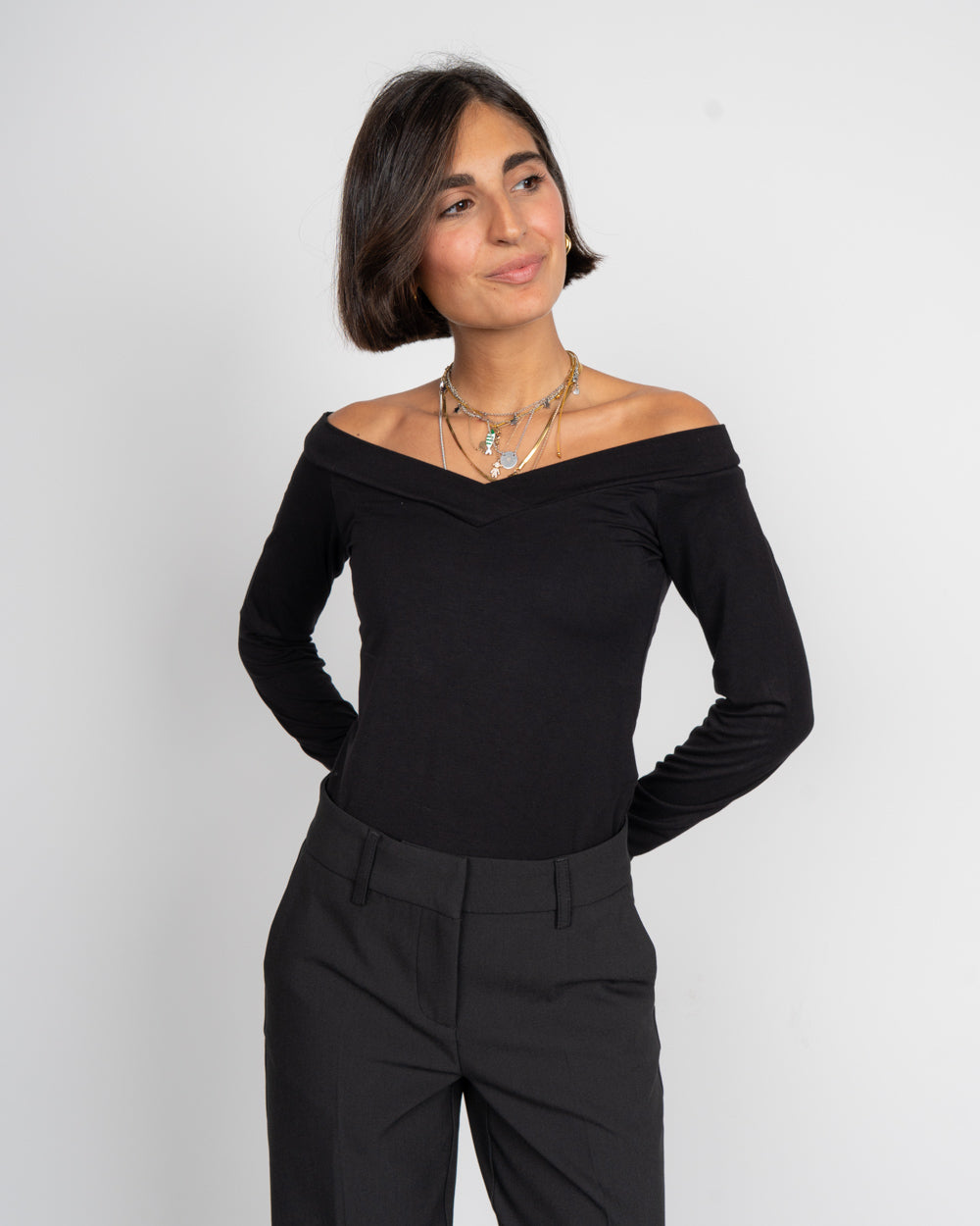 T-SHIRT MALIVA NERO