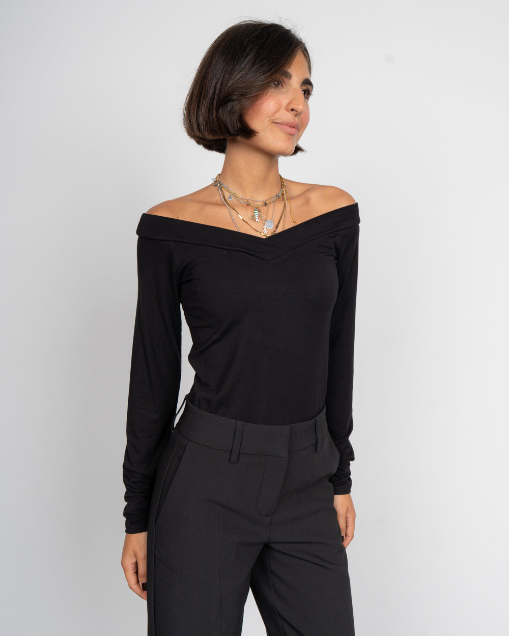 T-SHIRT MALIVA NERO