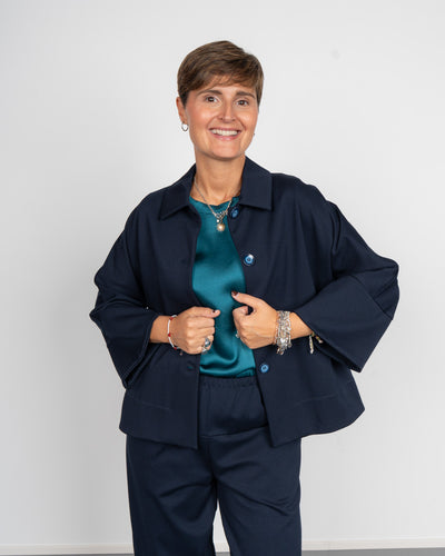 GIACCA ALESSIA BLU