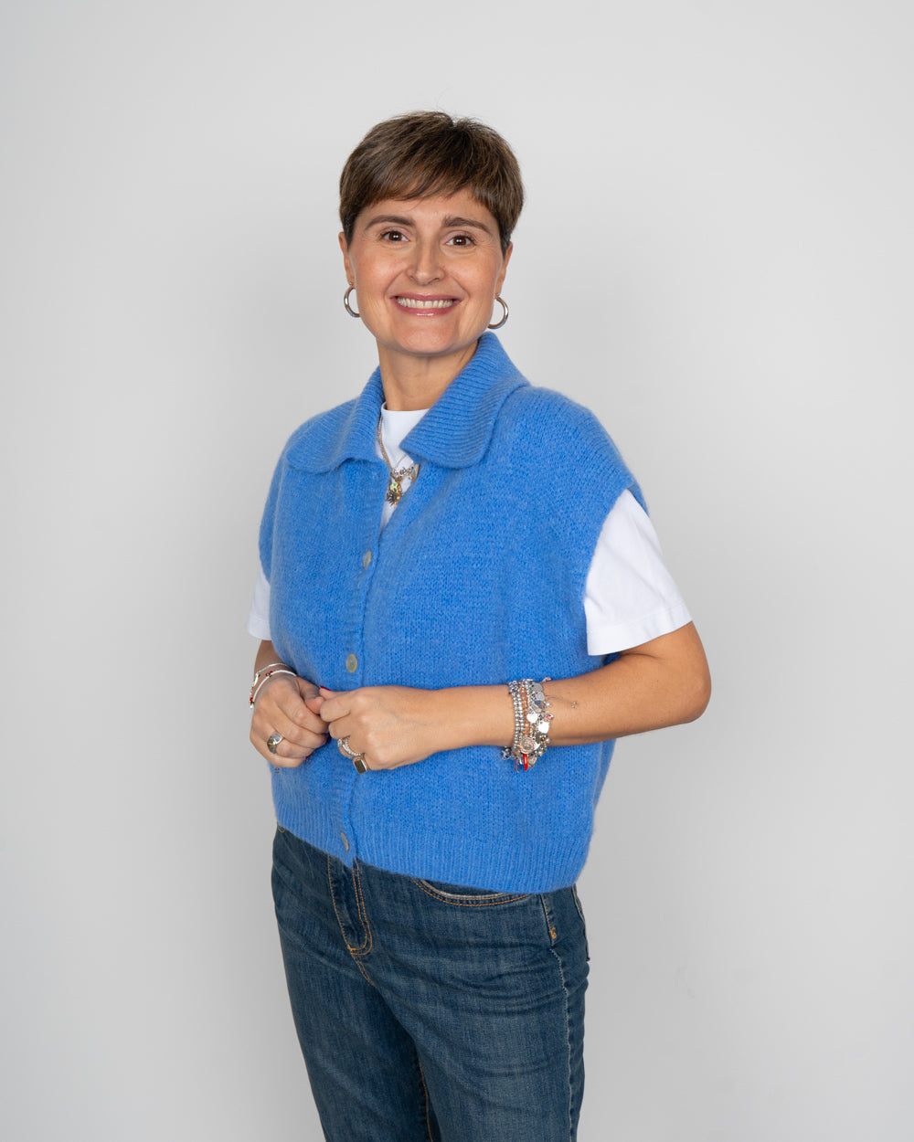 GILET RACHELE CARTA DA ZUCCHERO