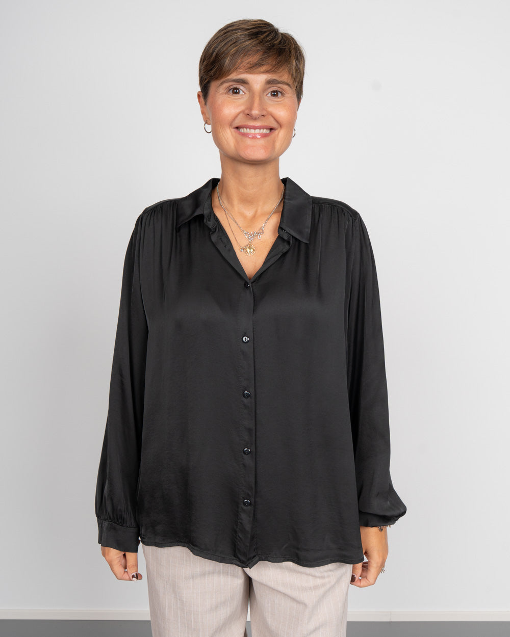 CAMICIA FOSCA NERO