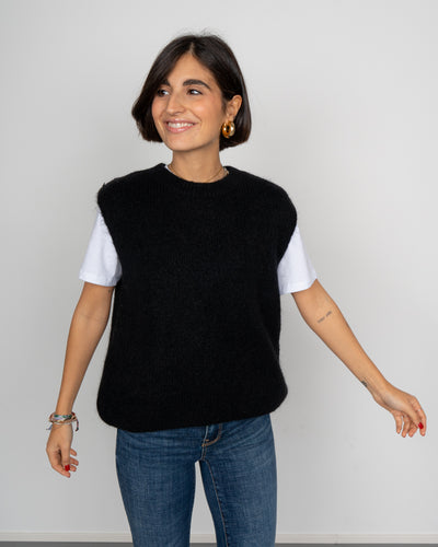 GILET ROMINA NERO