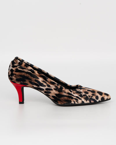 DECOLLETE LULU' 5 TIGRE/ROSSO