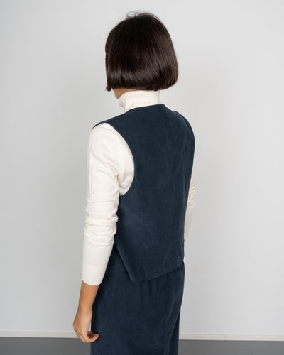 GILET FABIO BLU