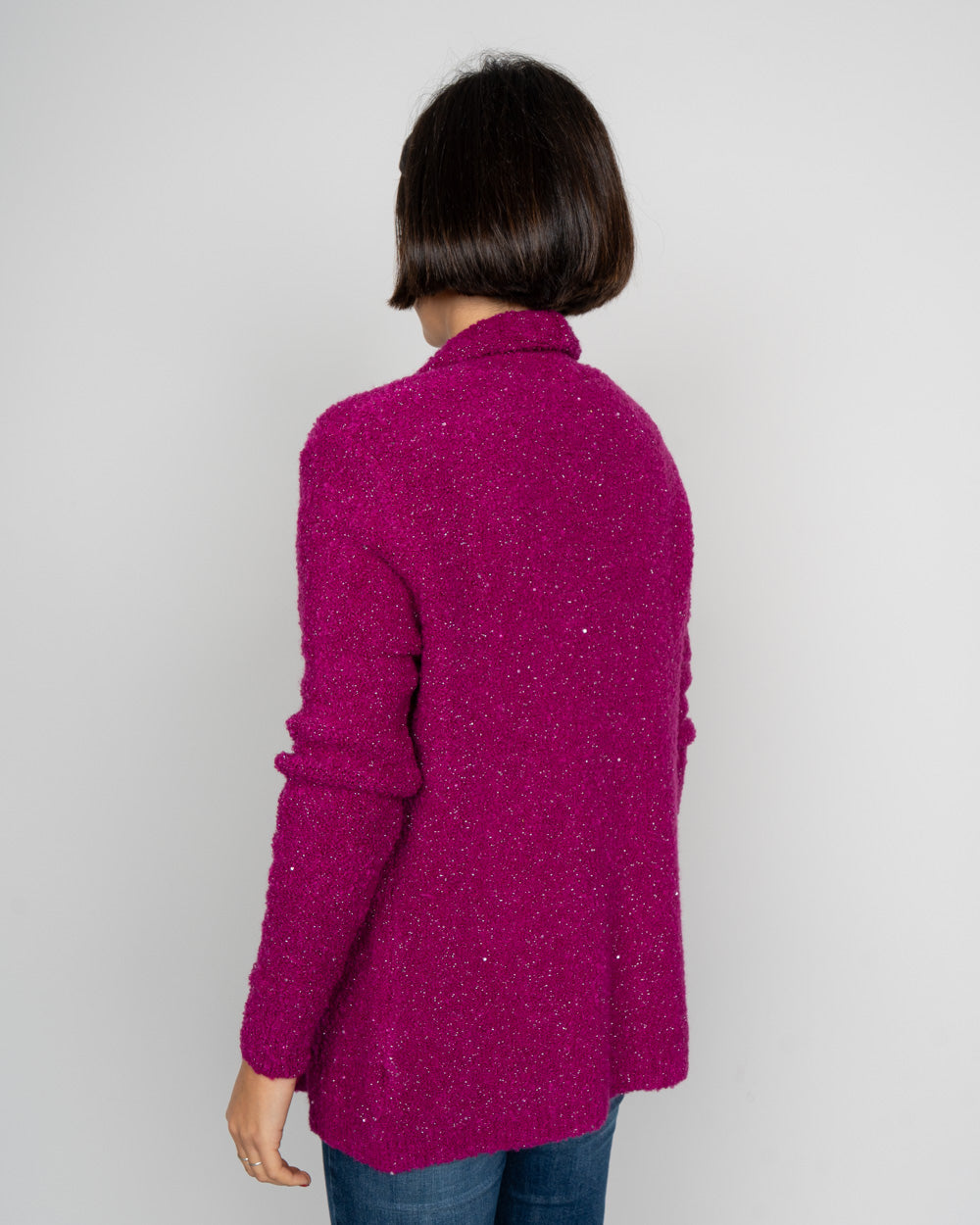 CARDIGAN FILIPPA CICLAMINO