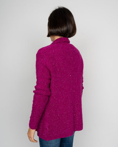 CARDIGAN FILIPPA CICLAMINO