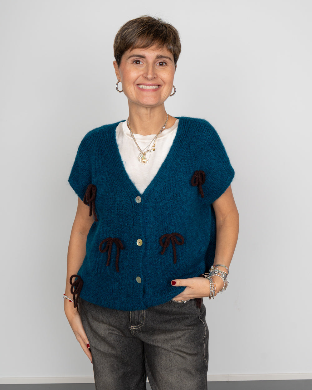 GILET RAFFAELLA OTTANIO