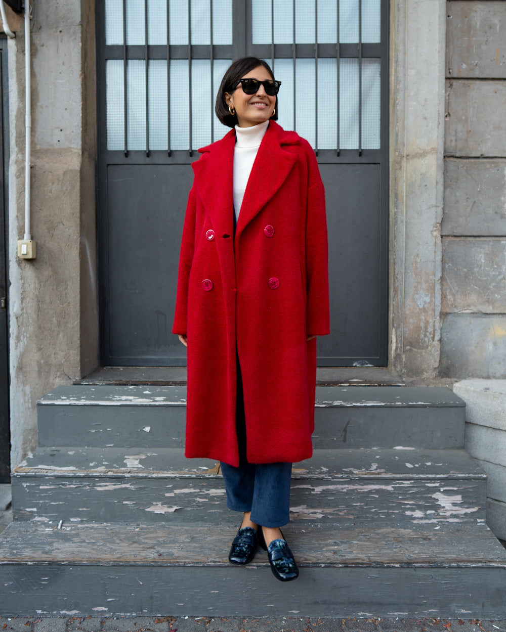 CAPPOTTO SVEVA ROSSO