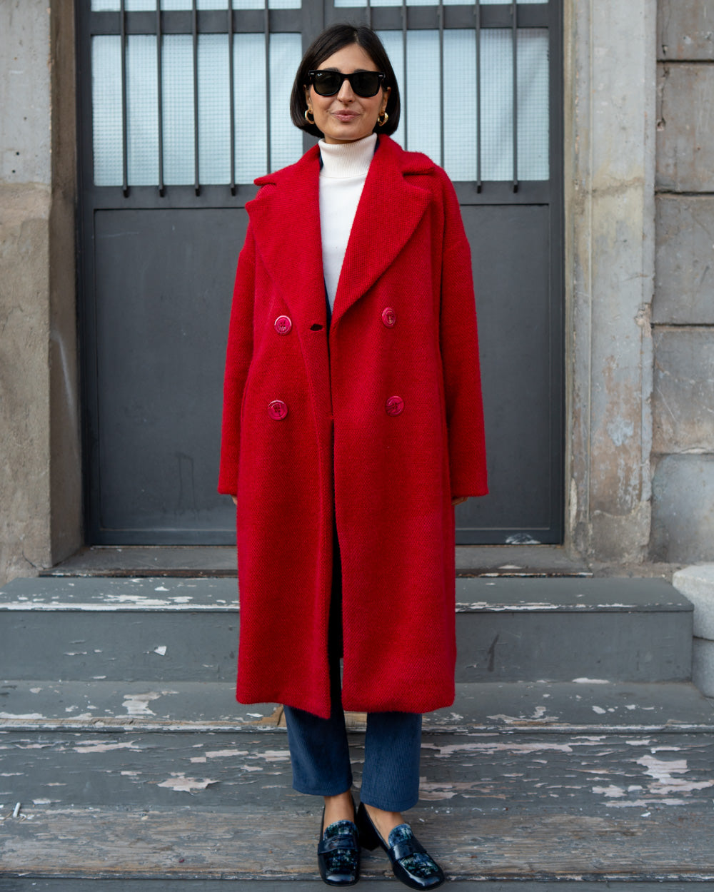 CAPPOTTO SVEVA ROSSO