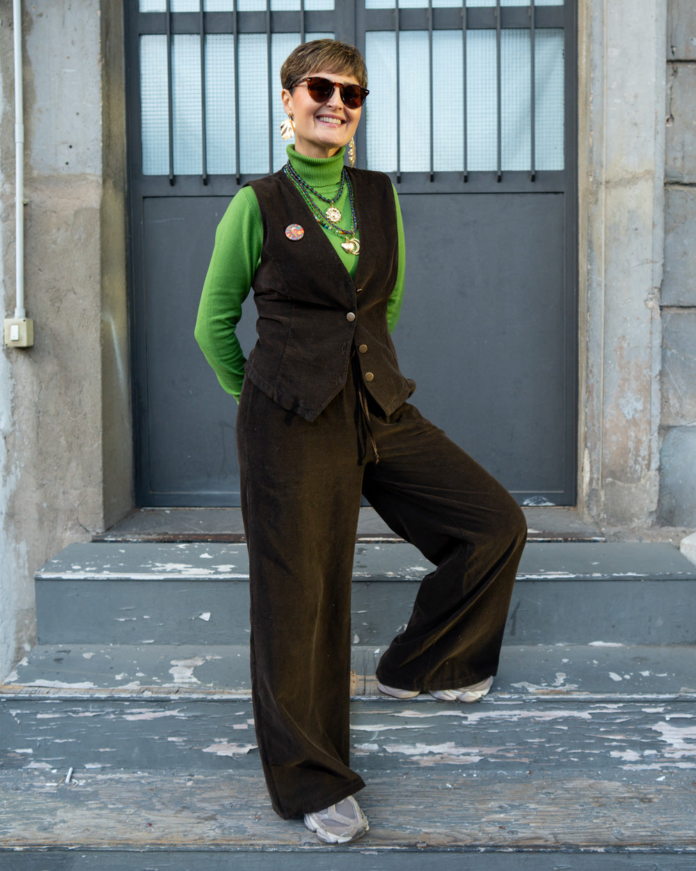 PANTALONE FILIPPA TESTA DI MORO