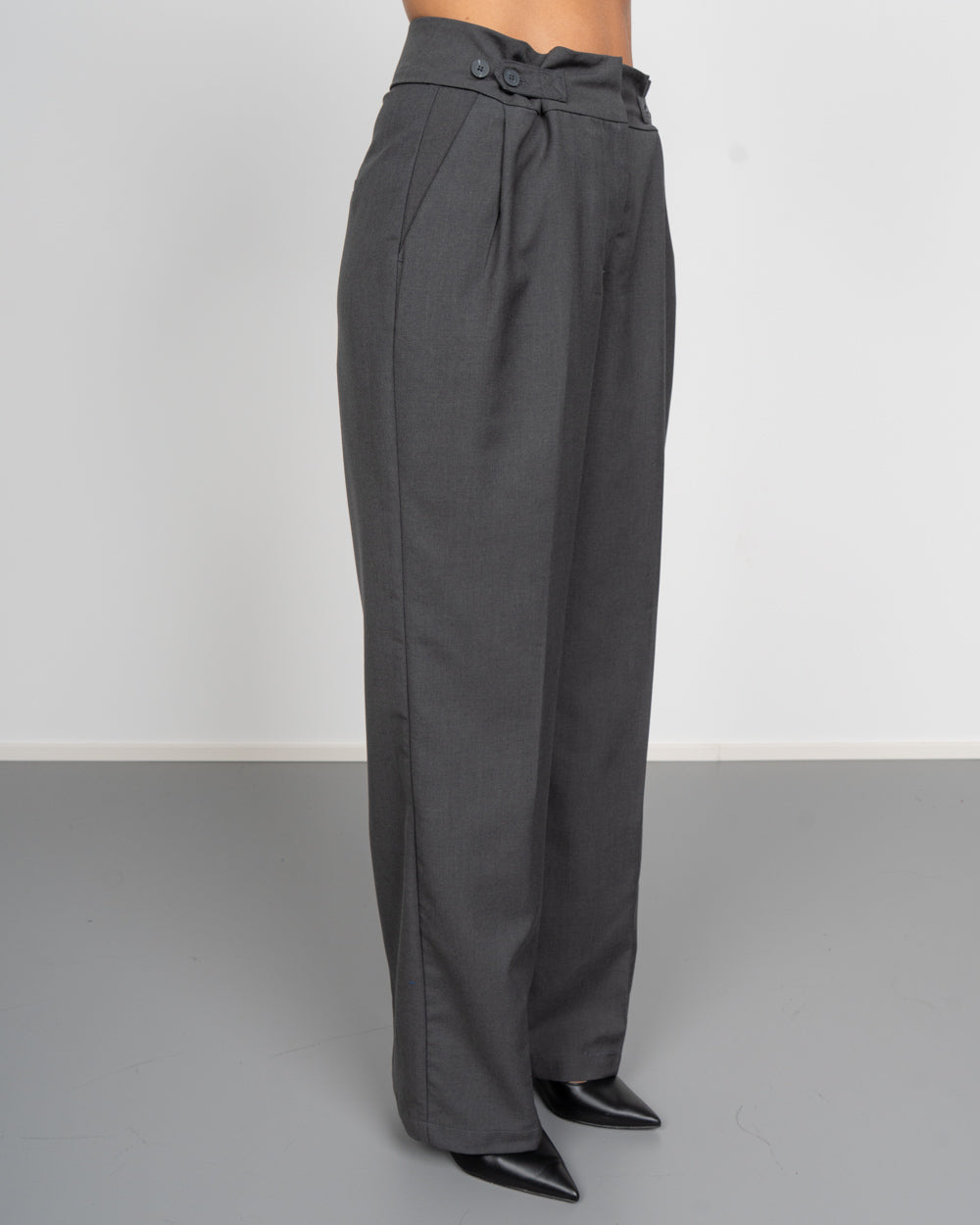 PANTALONE NIKKI GRIGIO SCURO