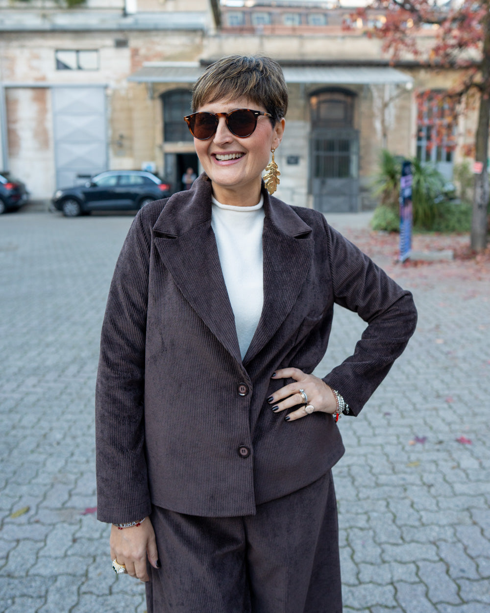 GIACCA ARIEL CIOCCOLATO