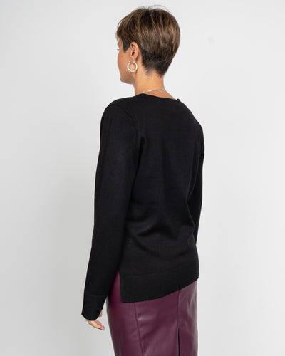 MAGLIONE SILJE LS NERO
