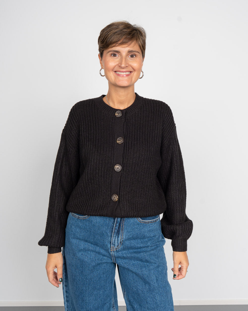 CARDIGAN LEA 2 NERO