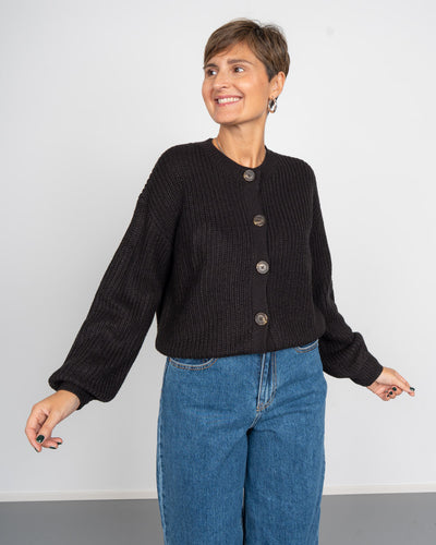 CARDIGAN LEA 2 NERO