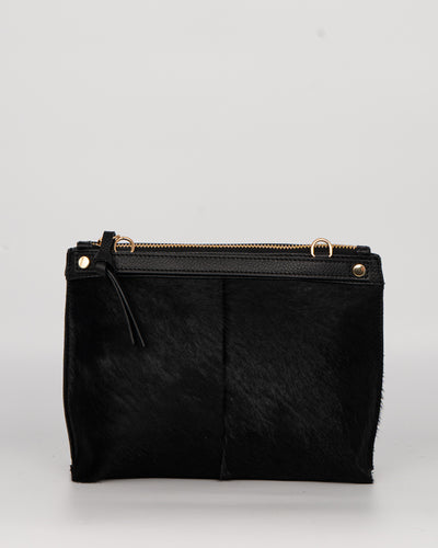 BORSA MINI SOFY CAVALLINO NERO