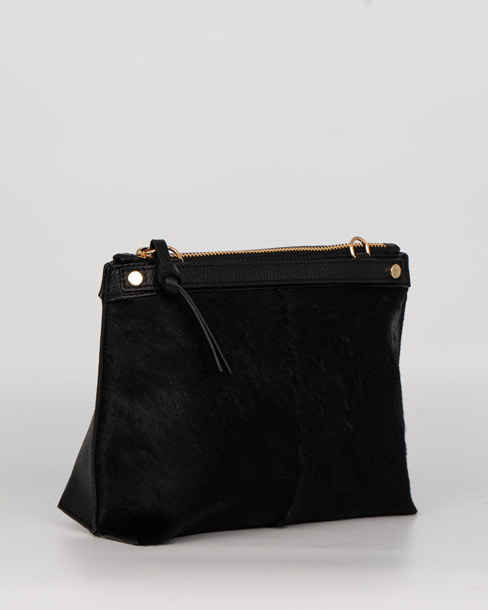 BORSA MINI SOFY CAVALLINO NERO