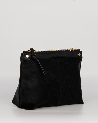 BORSA MINI SOFY CAVALLINO NERO