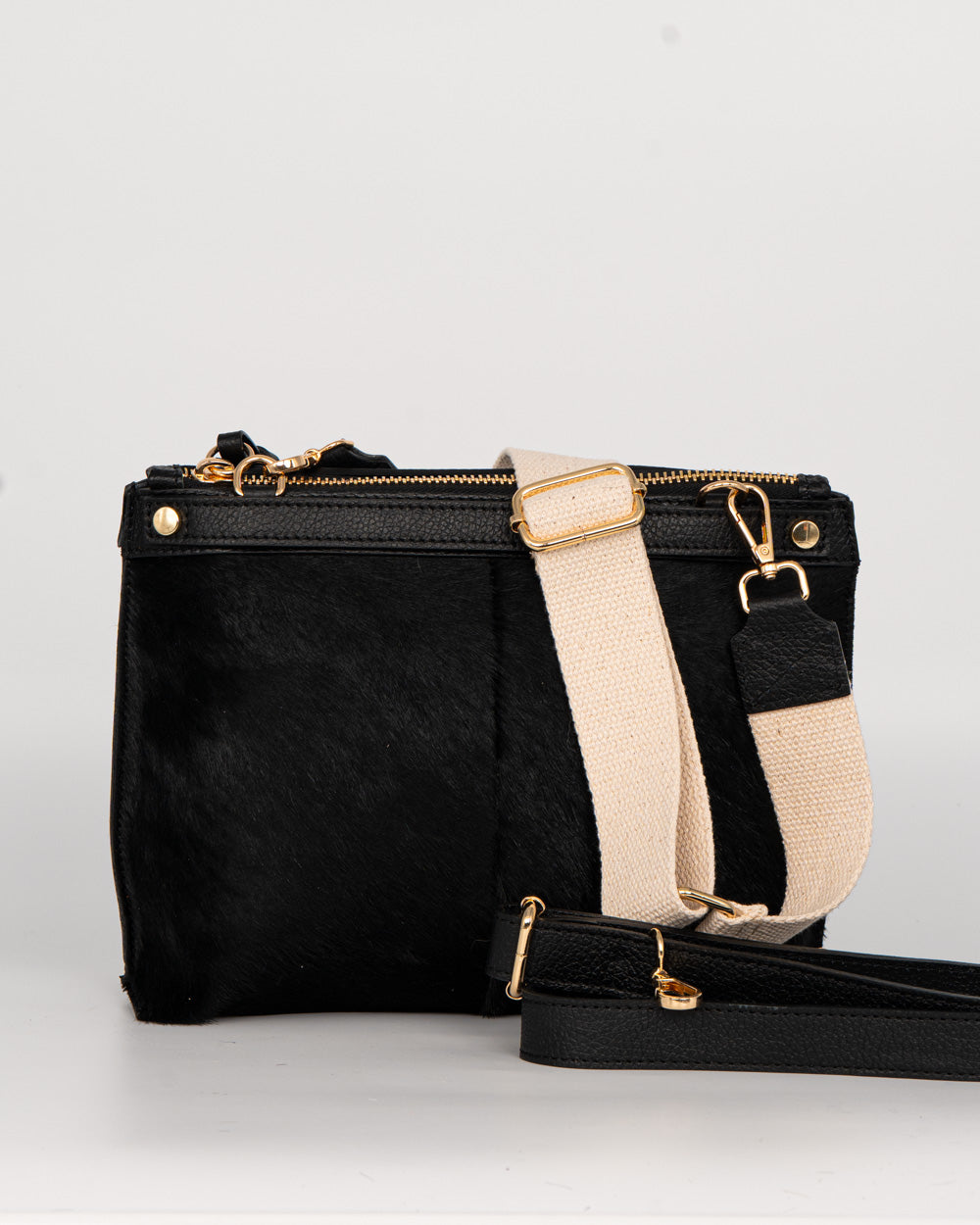 BORSA MINI SOFY CAVALLINO NERO