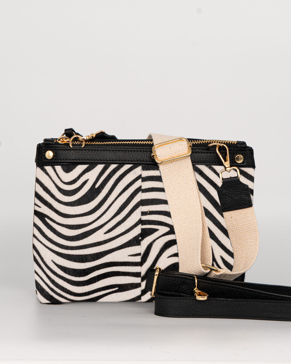 BORSA MINI SOFY CAVALLINO ZEBRATO