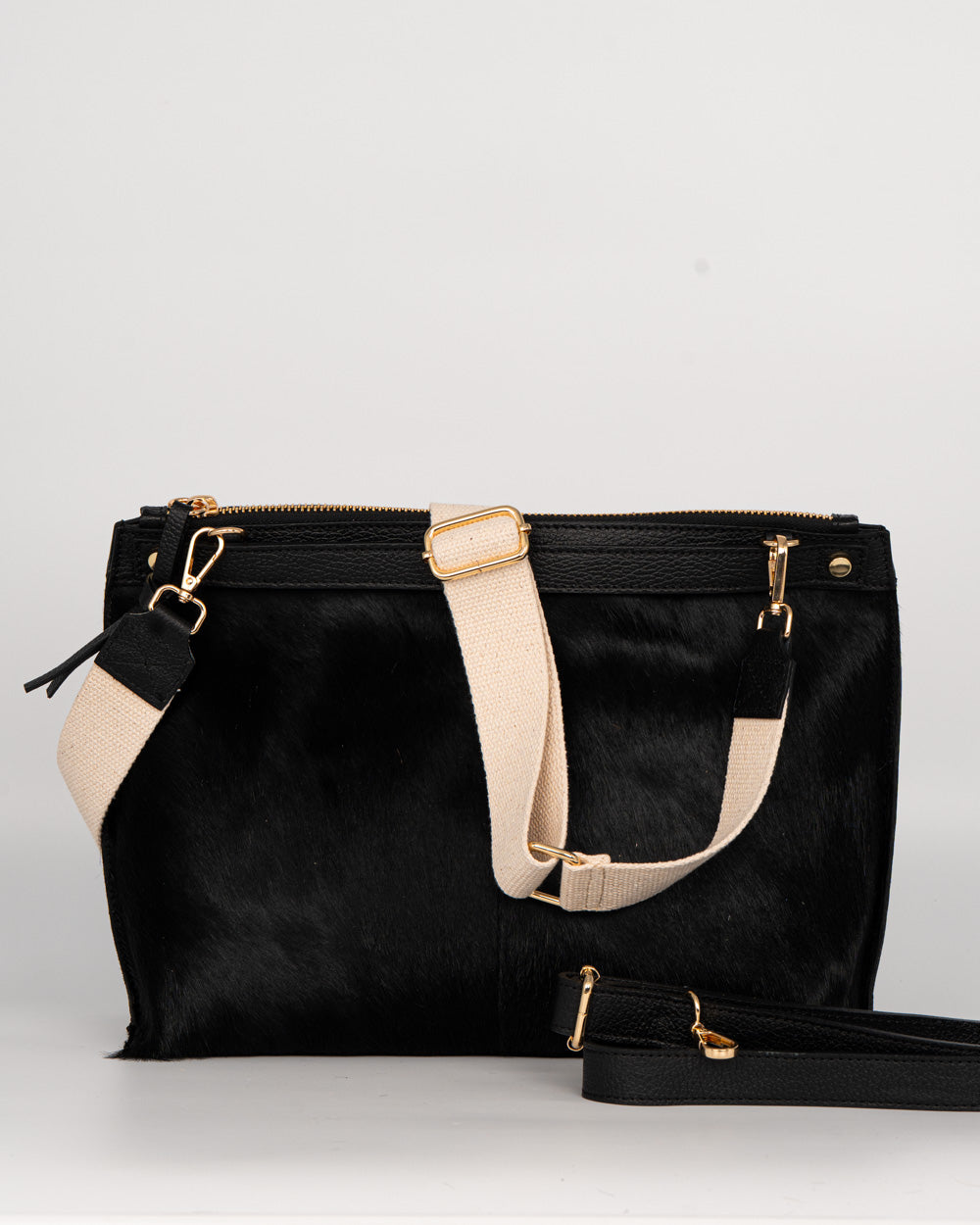 BORSA SOFY CAVALLINO NERO