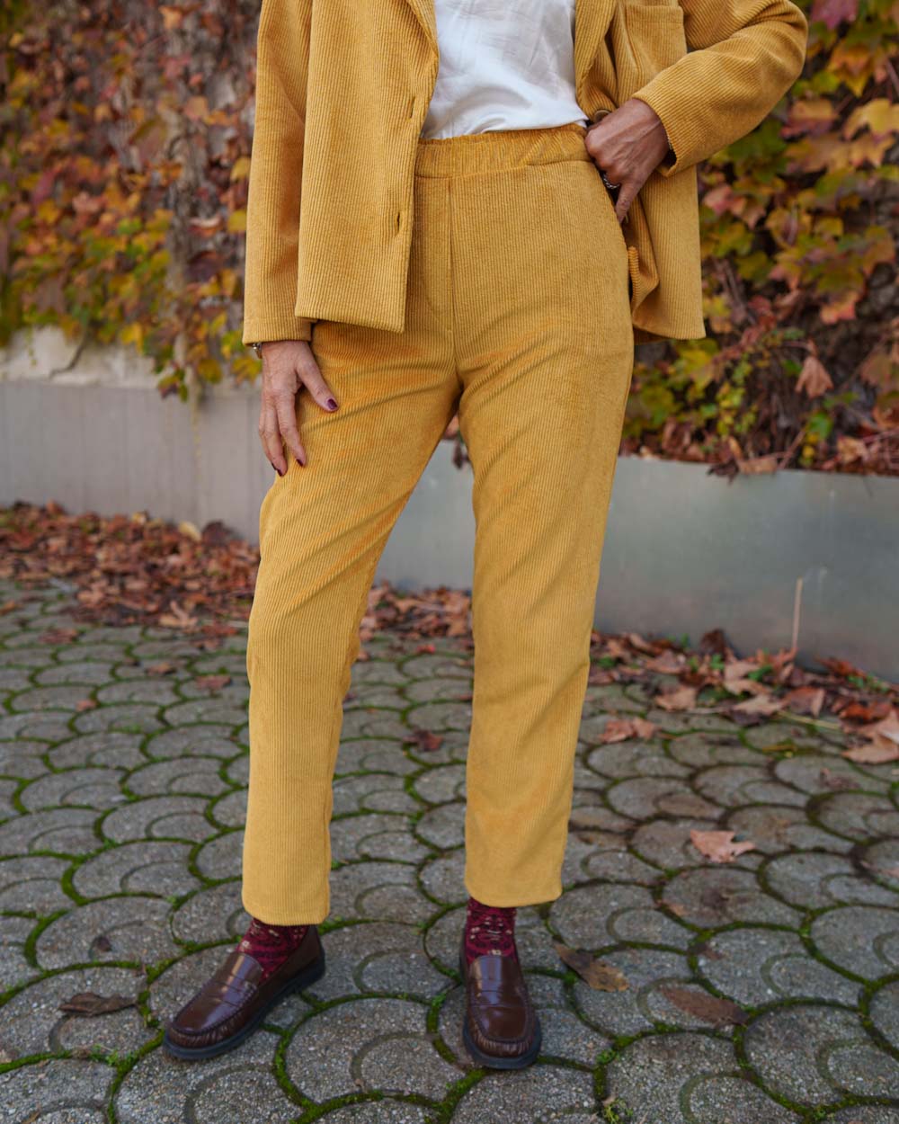 PANTALONE ALLY GIALLO
