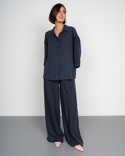 CAMICIA FABY BLU SCURO
