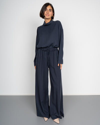 PANTALONE FLAVIA BLU SCURO