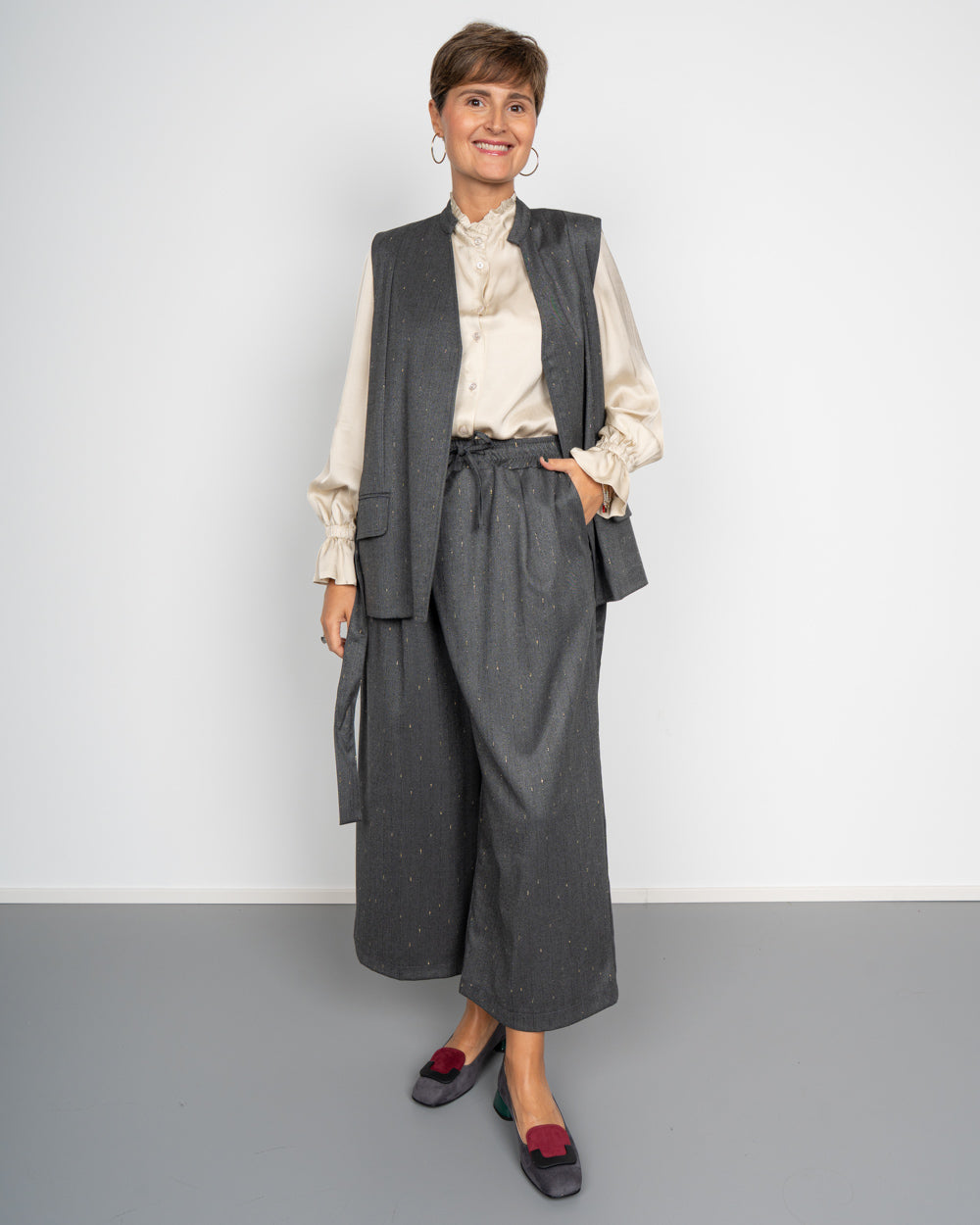 PANTALONE GIOIA GRIGIO