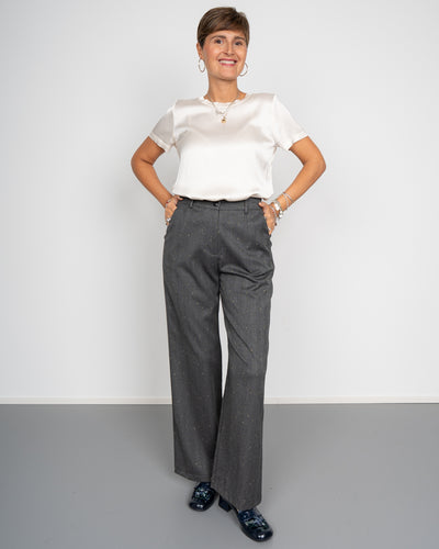 PANTALONE GIORGIA GRIGIO
