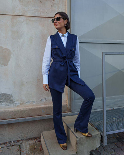 PANTALONE CAMILLA BLU