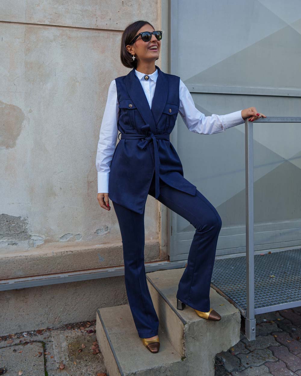 PANTALONE CAMILLA BLU