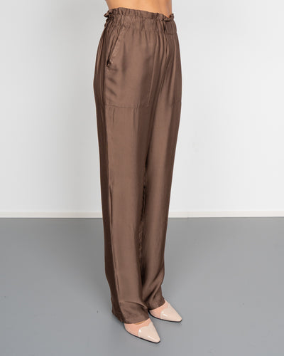 PANTALONE ELISA CIOCCOLATO
