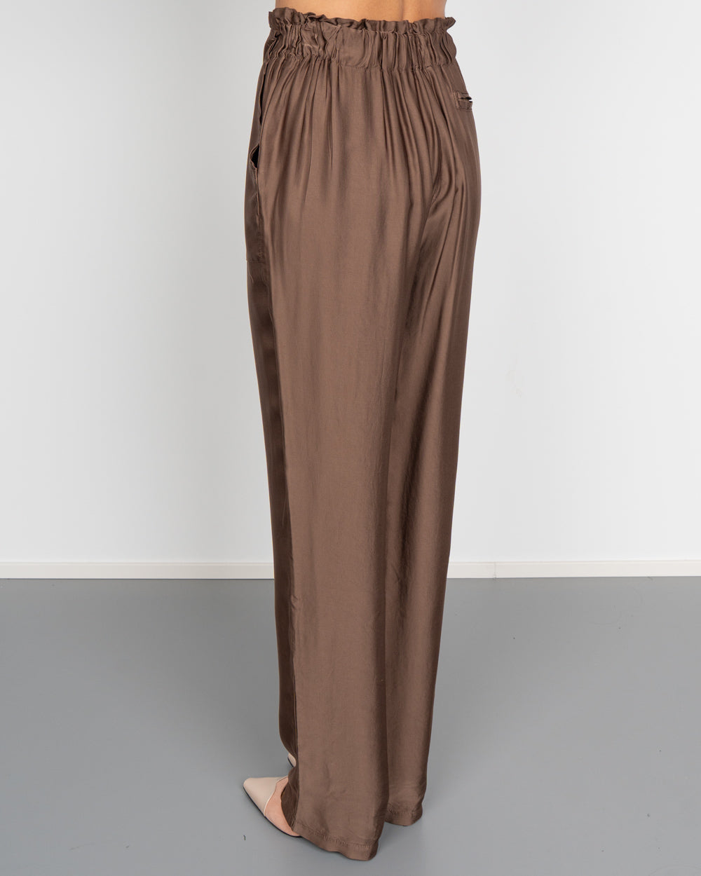 PANTALONE ELISA CIOCCOLATO