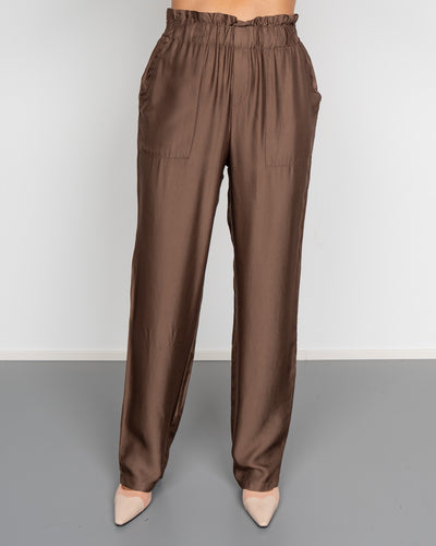 PANTALONE ELISA CIOCCOLATO