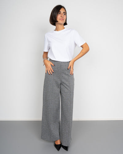 PANTALONE KATE NERO/BIANCO