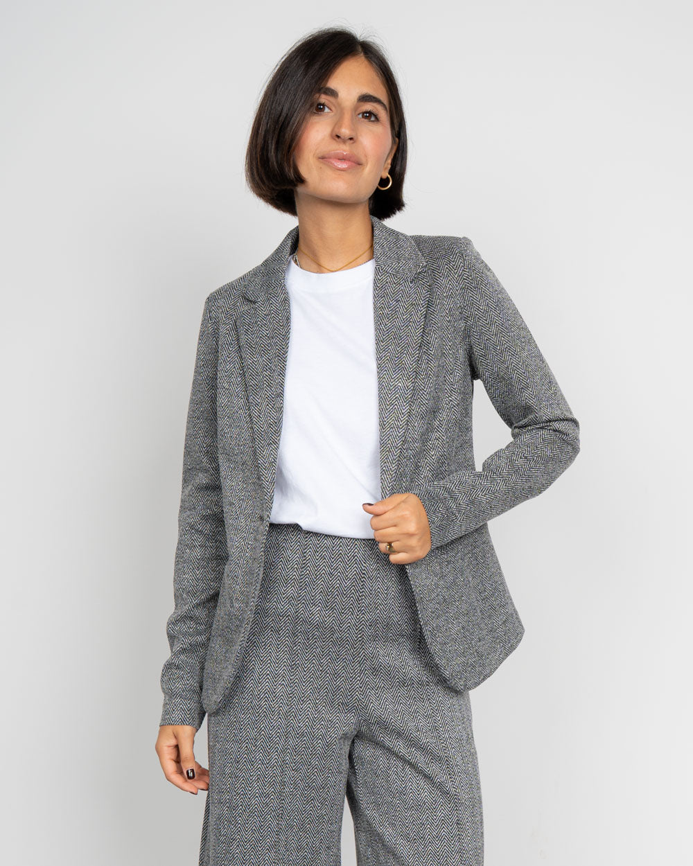 GIACCA KATE NERO/BIANCO