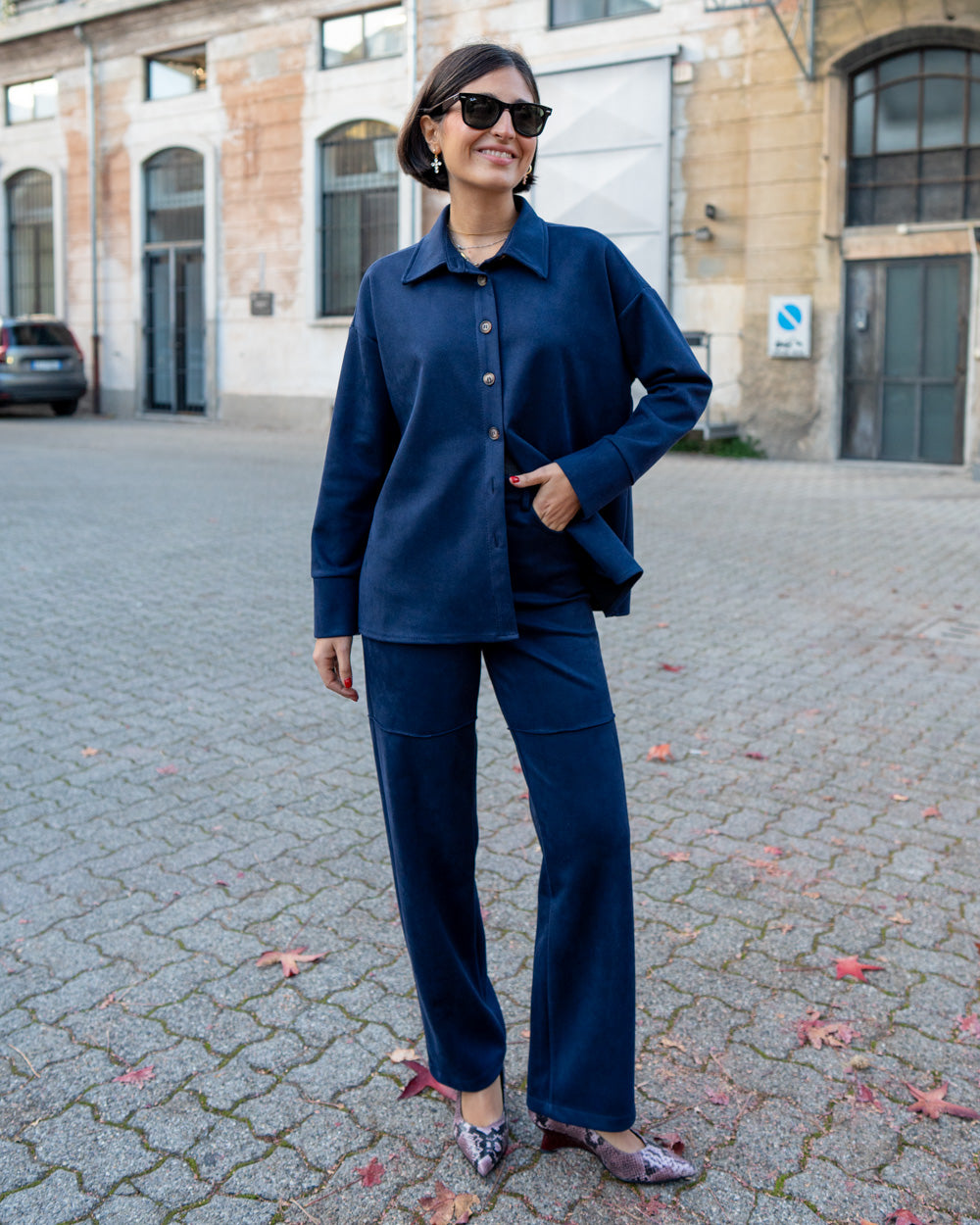 PANTALONE CHIARA BLU