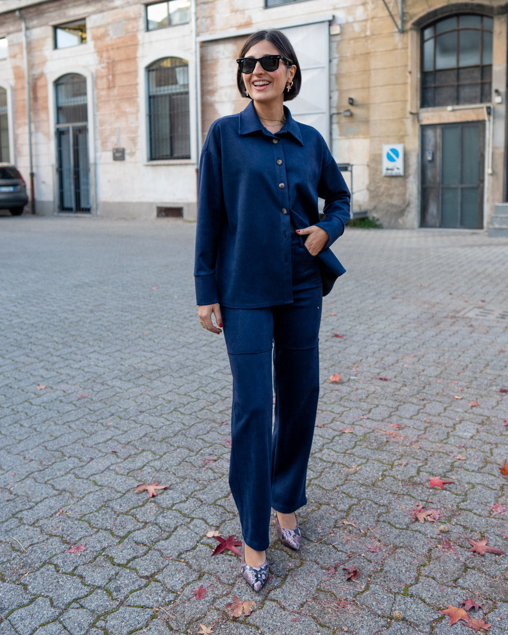 PANTALONE CHIARA BLU