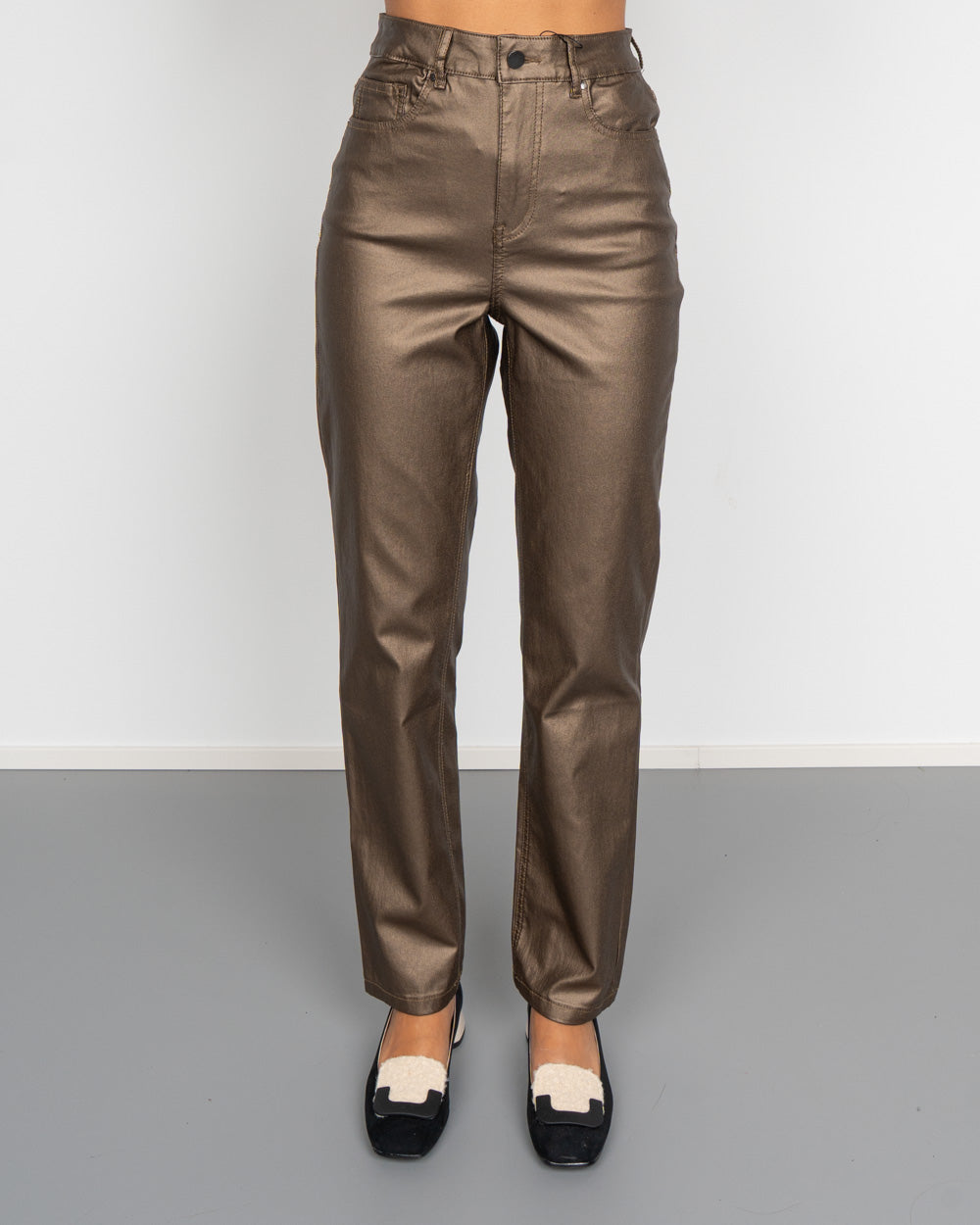 PANTALONE KIKO MARRONE