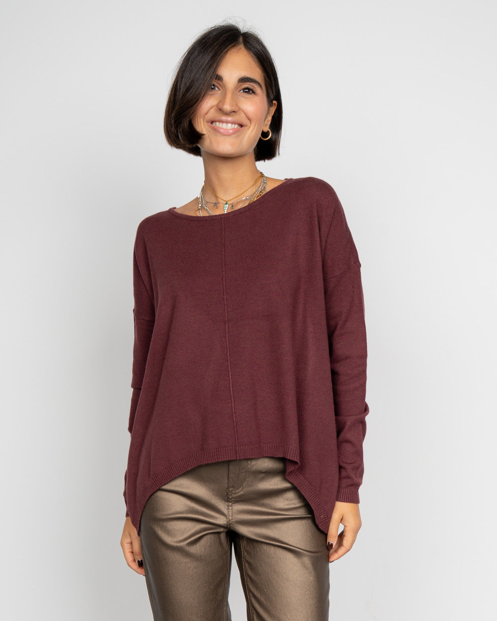 BLUSA BREEZE VINO